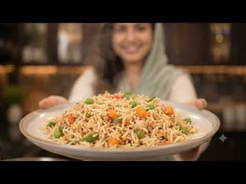 Home Made Restaurant Style Fried Rice Pack required recipe video