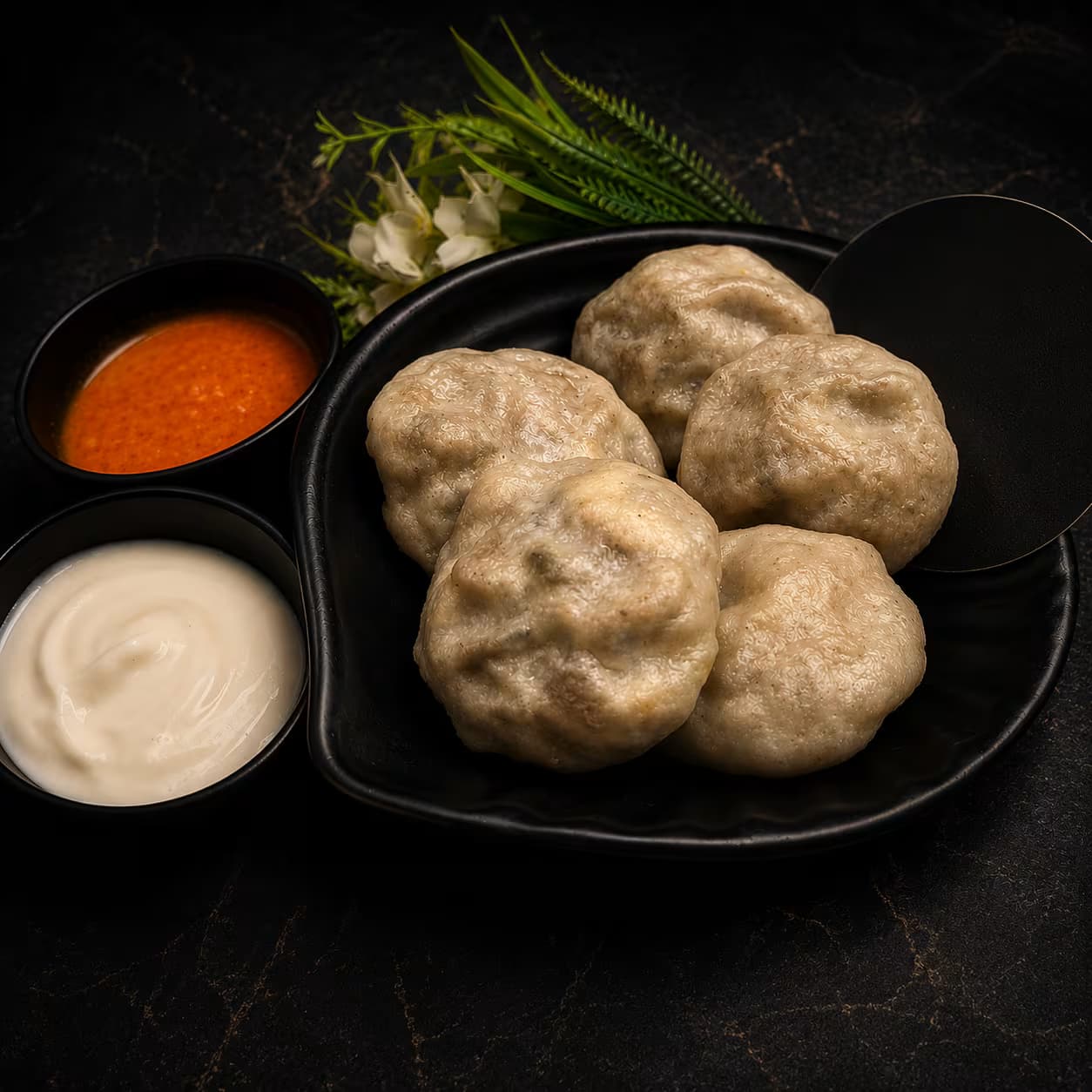 100% Suji Momos with Homemade Paneer Made from Amul Buffalo Milk