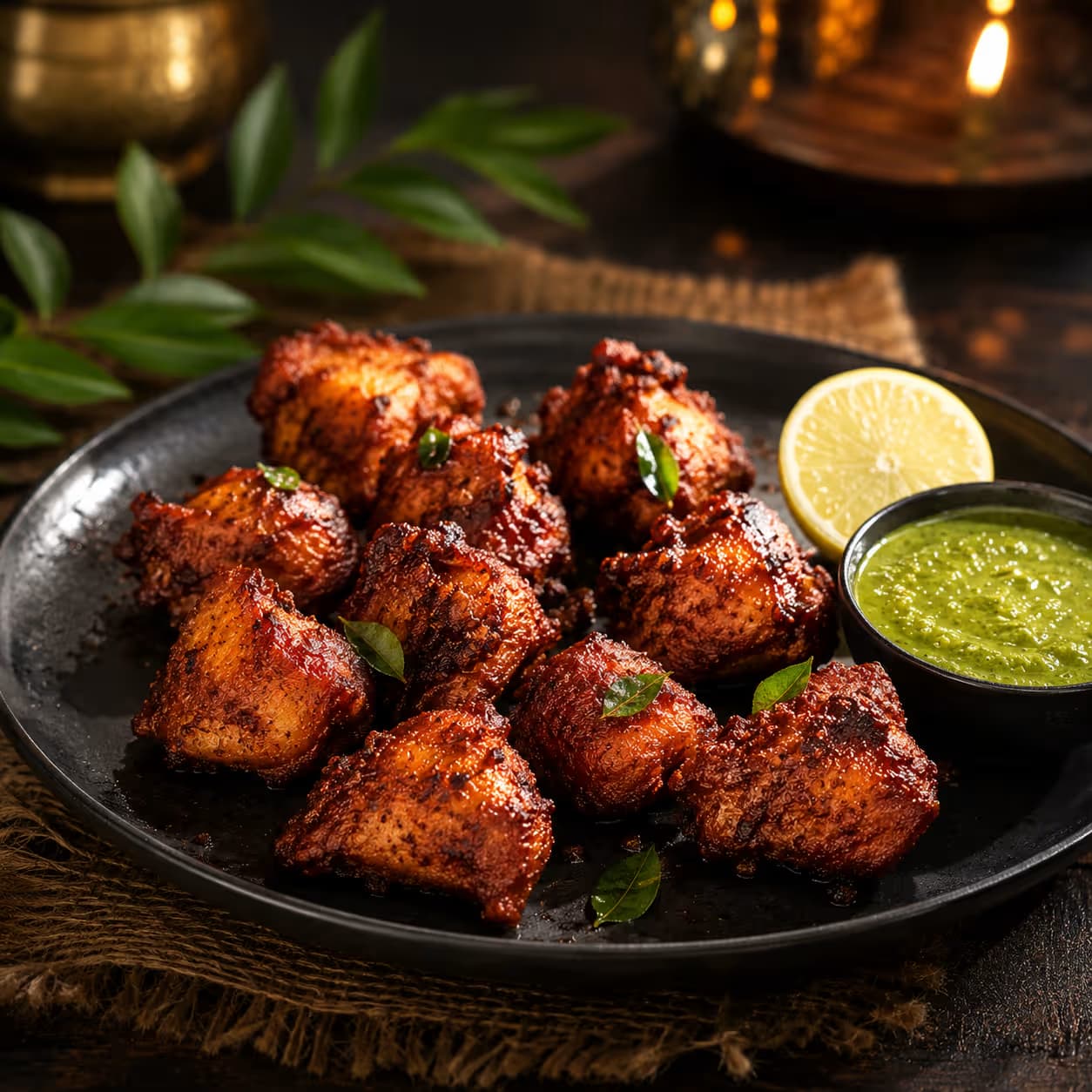 Authentic Mughlai Chicken Fry